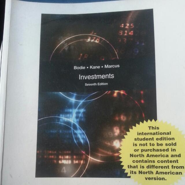 Investments Seventh Edition , Hobbies & Toys, Books & Magazines