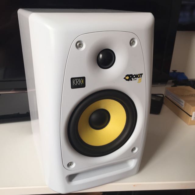 Krk rokit 5 limited edition white clearance