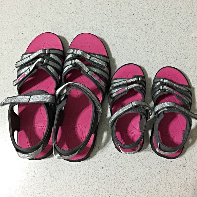 Matching mother daughter sandals top