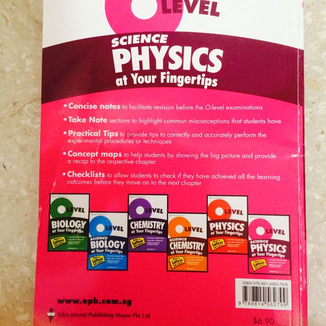 O Level Science Physics Notes (Category: Textbooks) located in Singapore. Submitted by albertomike (Listing ID 12811612, Image 2). Description: .