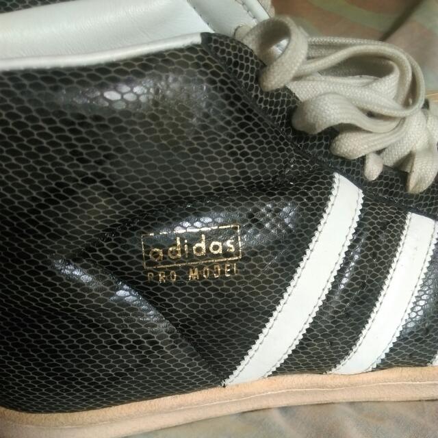 Rare Collectors Adidas Originals Snakeskin Promodel Foootwear