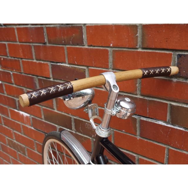 Wooden bike handlebars on sale