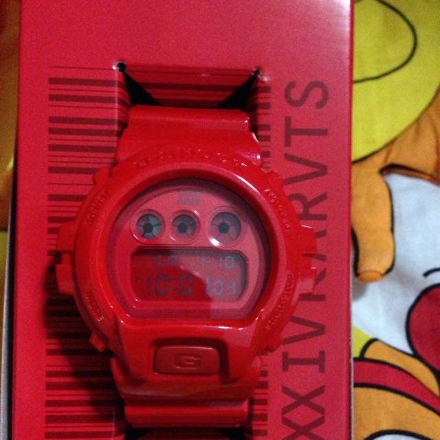 Casio G Shock Limited Edition 24 Karat Red Everything Else On Carousell