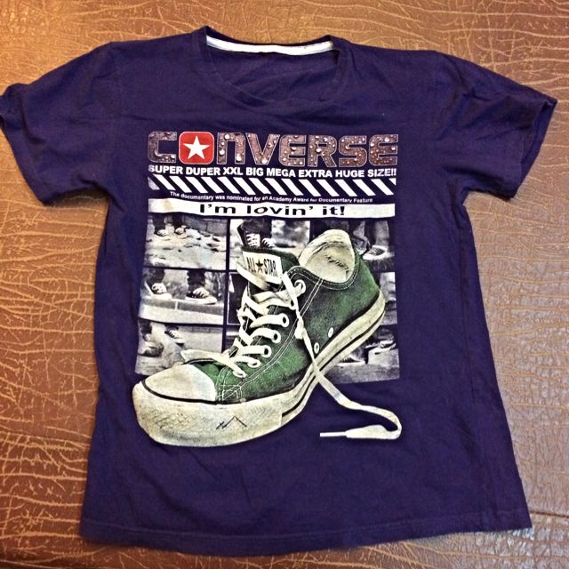 Converse female T shirt Women s Fashion Tops Shirts on Carousell