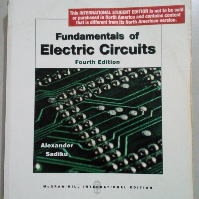 Fundamentals Of Electric Circuit By Sadiku, Buku & Alat Tulis, Buku