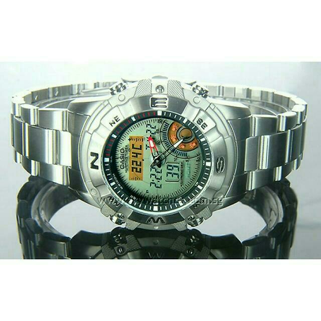 Casio hunting timer discount watch