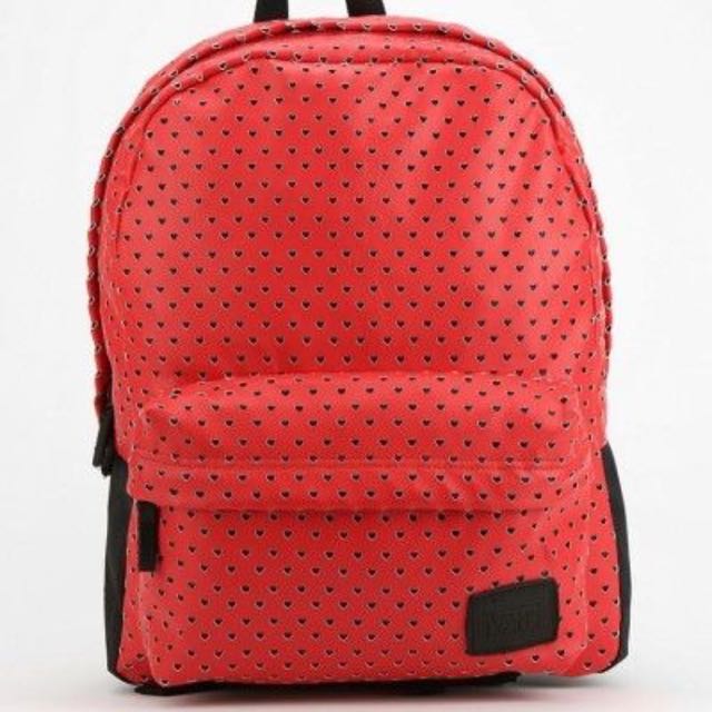 vans bags womens red