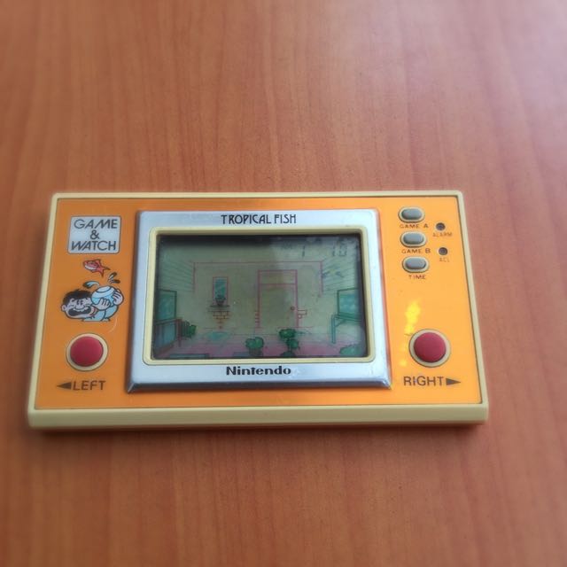 Nintendo Game Watch Tropical Fish☆ジャンク品☆ 携帯用ゲーム本体