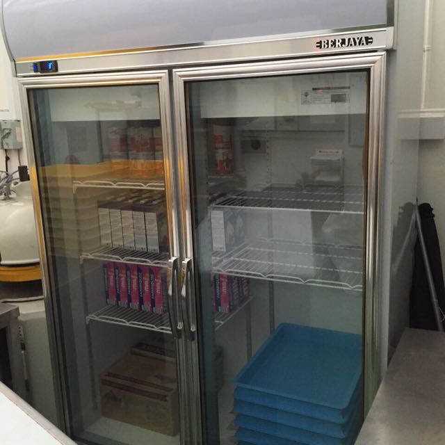 Berjaya 2 Door Chiller X2 Tv Home Appliances Kitchen Appliances Refrigerators Freezers On Carousell