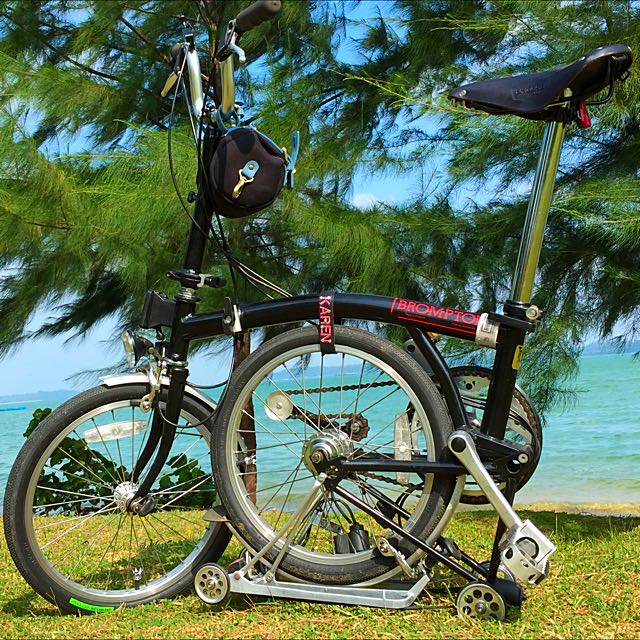 brompton velcro strap