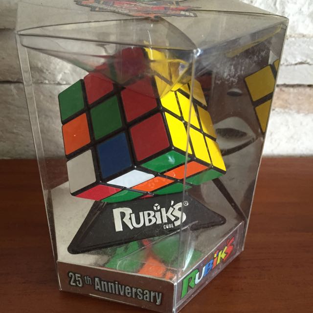 Rubik's Cube (25th Anniversary), Hobbies & Toys, Toys & Games on Carousell