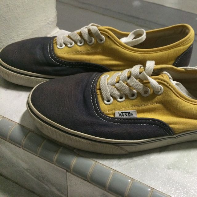 Vans Era Navy Blue/ Yellow, Men's 