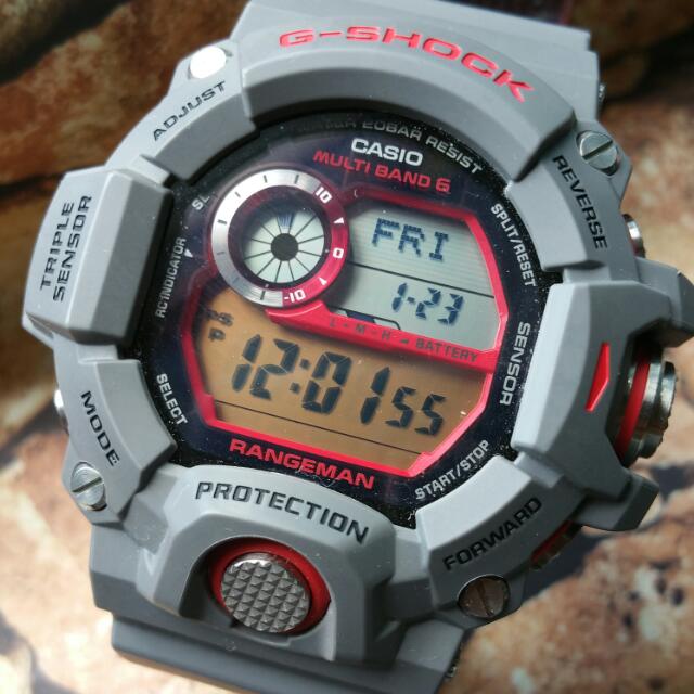 G shock rangeman grey online