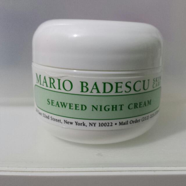 mario seaweed night cream