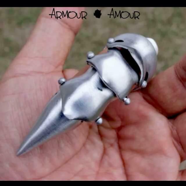 Full finger on sale armour ring