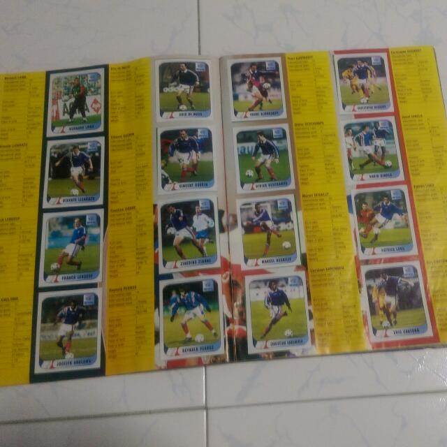 Completed 1996 Merlin's UEFA Euro 96 Sticker Album Great Condition ...