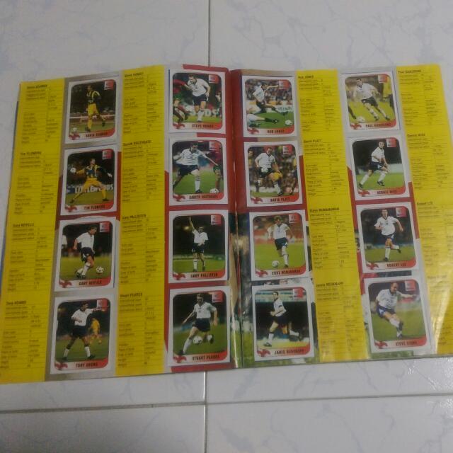 Completed 1996 Merlin's UEFA Euro 96 Sticker Album Great Condition ...