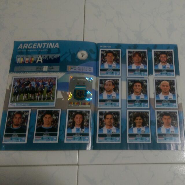 ÁLBUM + SET DE STICKERS COMPLETO COPA AMERICA 2011 - PANINI