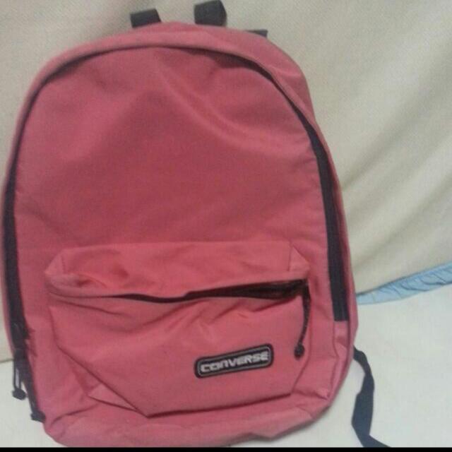 pink converse backpack