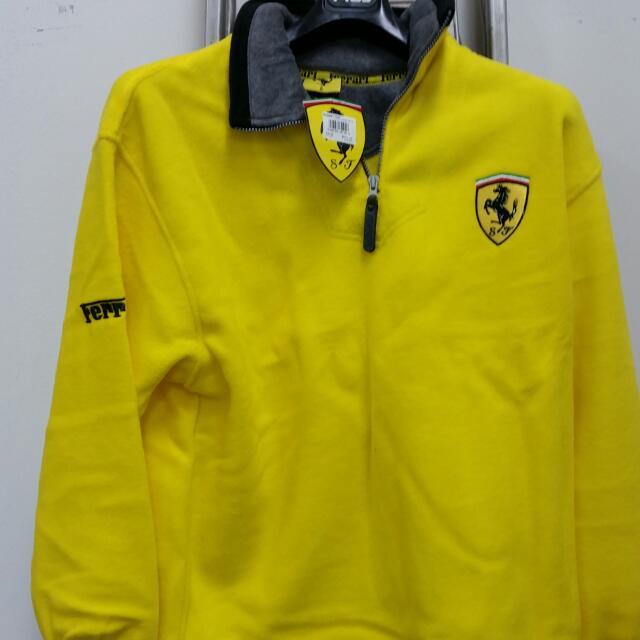 Ferrari yellow jacket Clearance