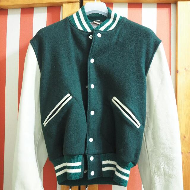 Vintage Butwin Wool \u0026 Leather Varsity 