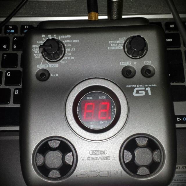 Zoom G1 Guitar Effect, Hobbies & Toys, Music & Media, Music Accessories