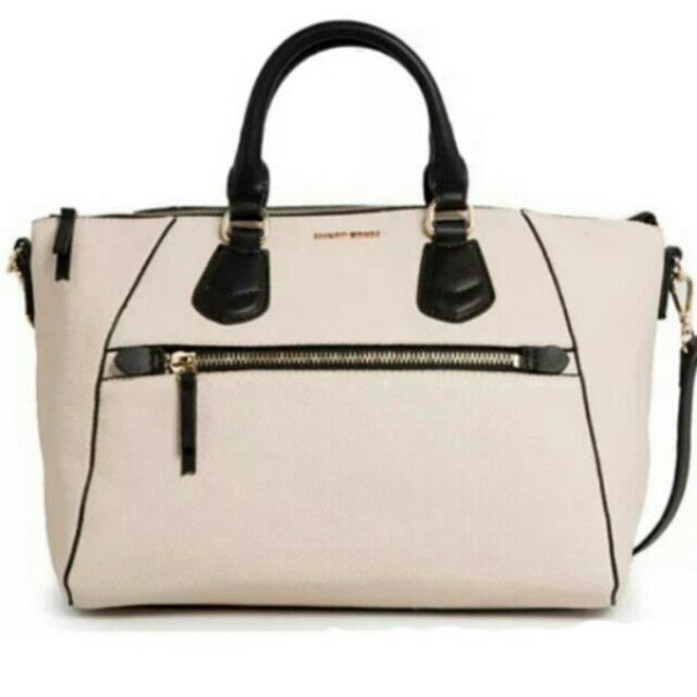 Authentic MANGO (CREAM), Luxury, Bags & Wallets on Carousell