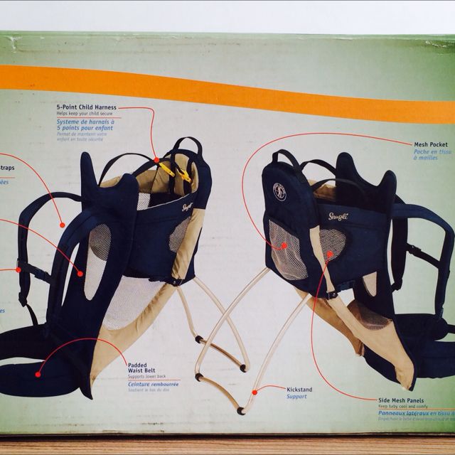 Evenflo Snugli Cross Roads Backpack Child Carrier Babies Kids
