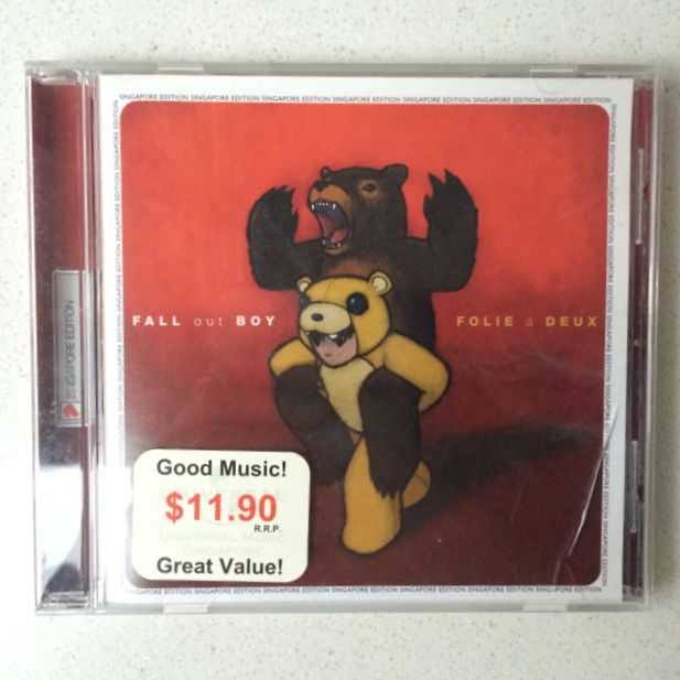 Pending Folie A Deux Fall Out Boy Hobbies Toys Memorabilia Collectibles Fan Merchandise On Carousell