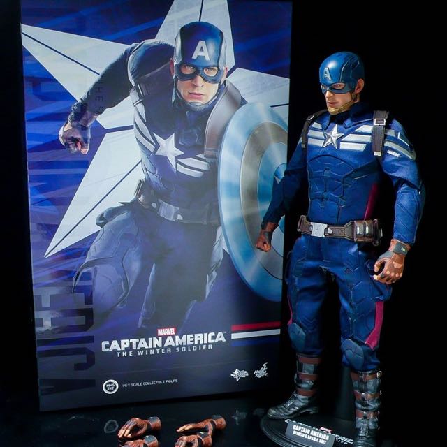 Reserved Hot Toys Captain America The Winter Soldier 1 6 Scale