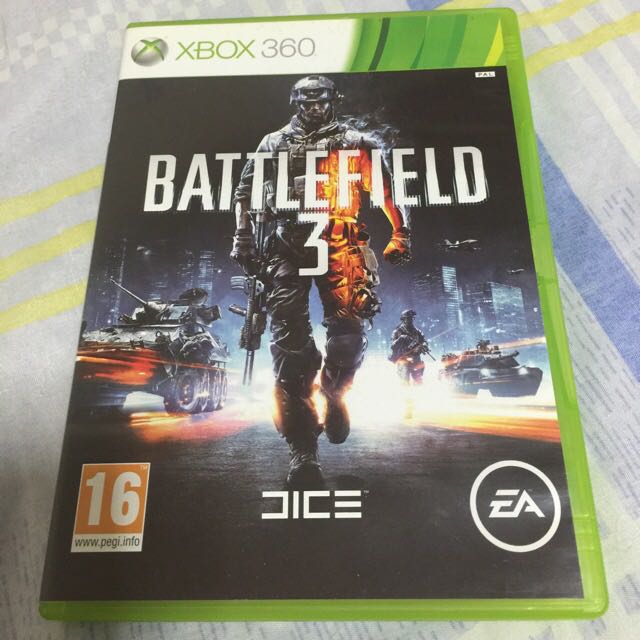 Jeu Xbox 360 Battlefield 3 - Version PAL FR Complète (boîte, Manuel), En Bon état