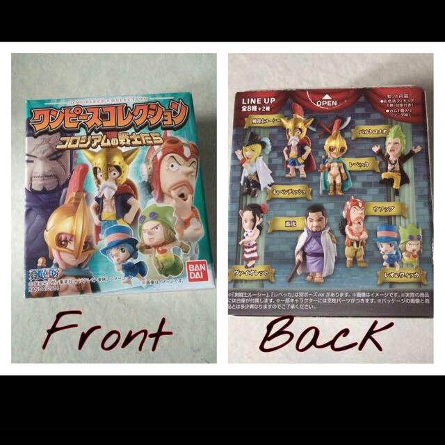 Bandai One Piece Collection Corrida Colosseum Series Anime Candy Toy Hobbies Toys Toys Games On Carousell