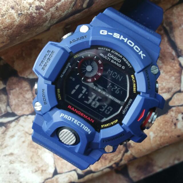 Casio GSHOCK GW 9400NV GW9400 Rangeman Blue Mobile Phones