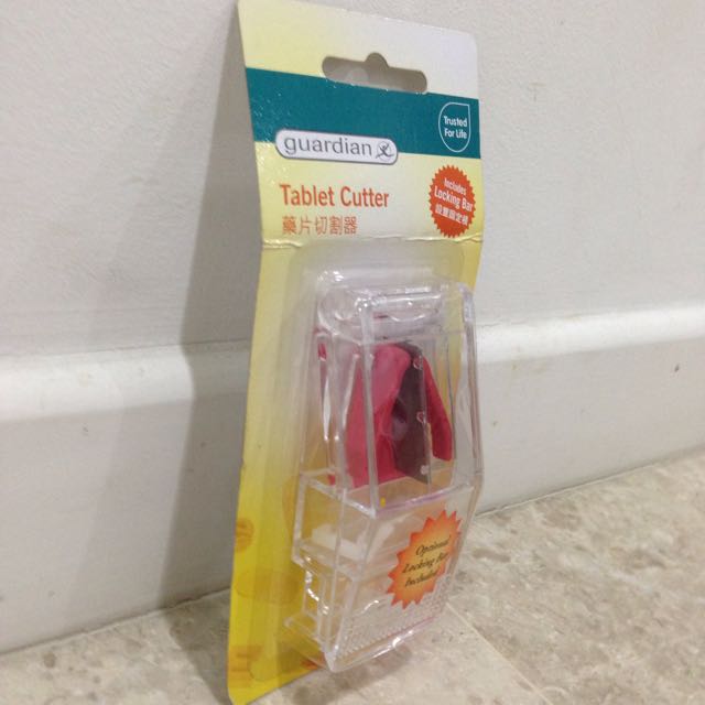 Guardian Pharmacy Pill Cutter, Health & Nutrition, Health Monitors
