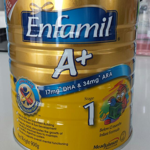 45/ Mead Johnson Enfamil A+ Stage 1, Babies & Kids, Nursing & Feeding