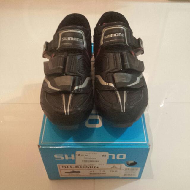 Shimano SH XC50N MTB Shoes US7.5 Sports Equipment Bicycles Parts Parts Accessories on Carousell