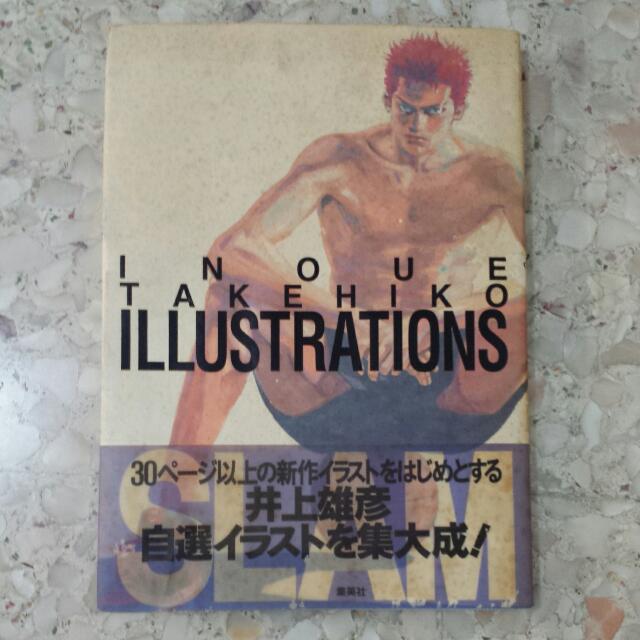 Takehiko Inoue Illustrations Slam Dunk Art Book Hobbies Toys Books Magazines Comics Manga On Carousell