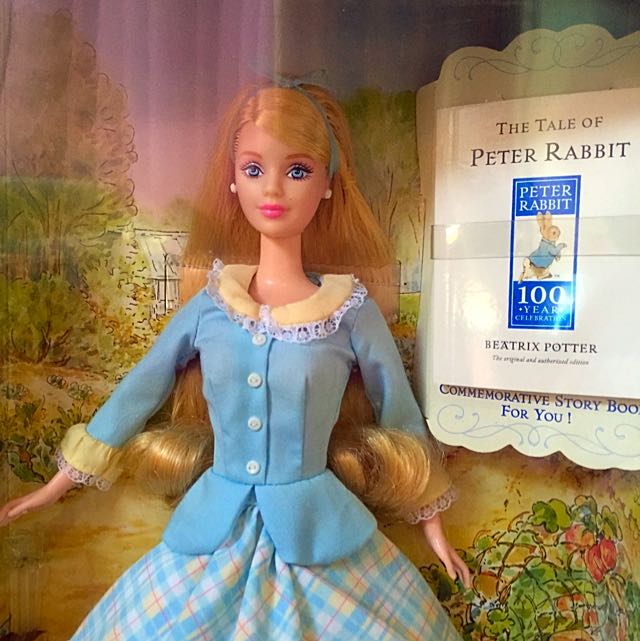 peter rabbit 100 year celebration barbie