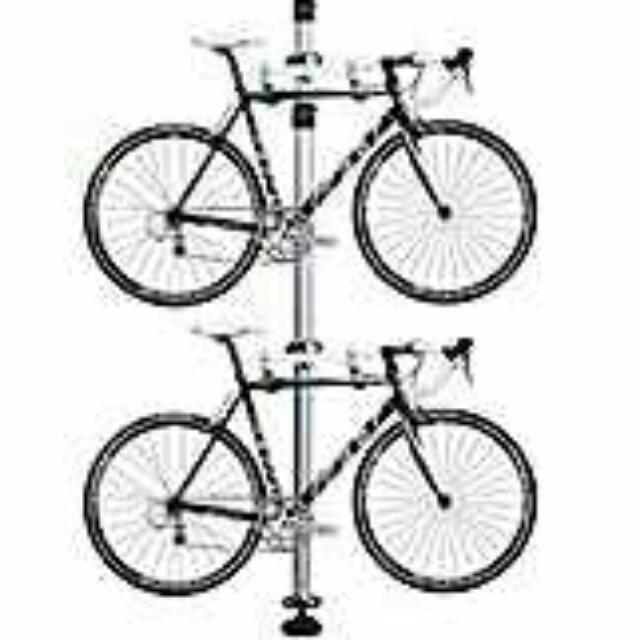 bike rack pole