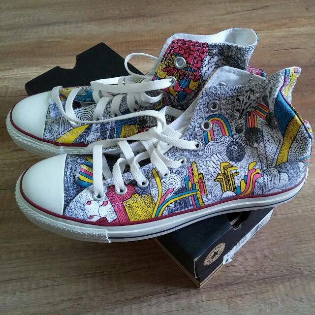 Brand New Authentic Vintage Designer Converse All Star High Top Sneakers,  Men's Fashion, Footwear, Sneakers on Carousell