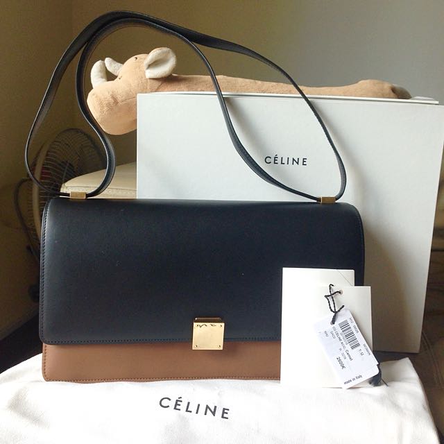 Brand New Celine Case Bag in Black and Camel Luxury on Carousell