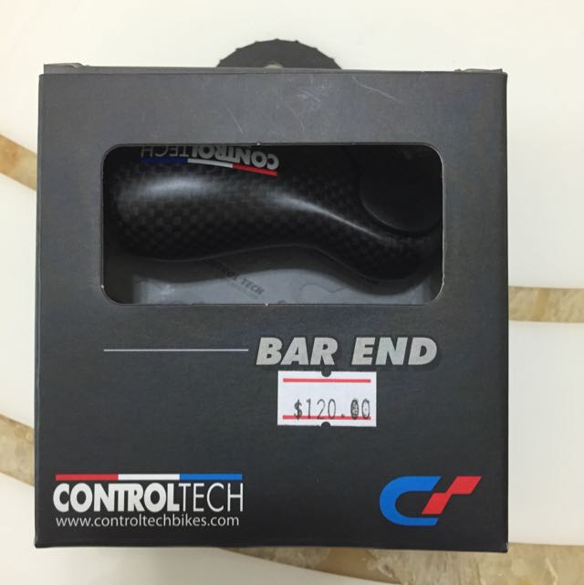 ControlTech Bar End - Carbon