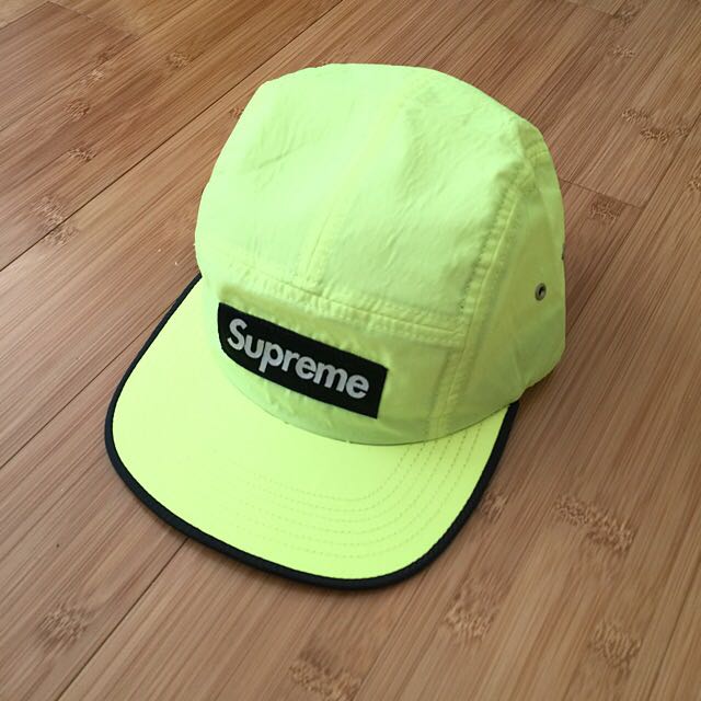 neon green supreme hat