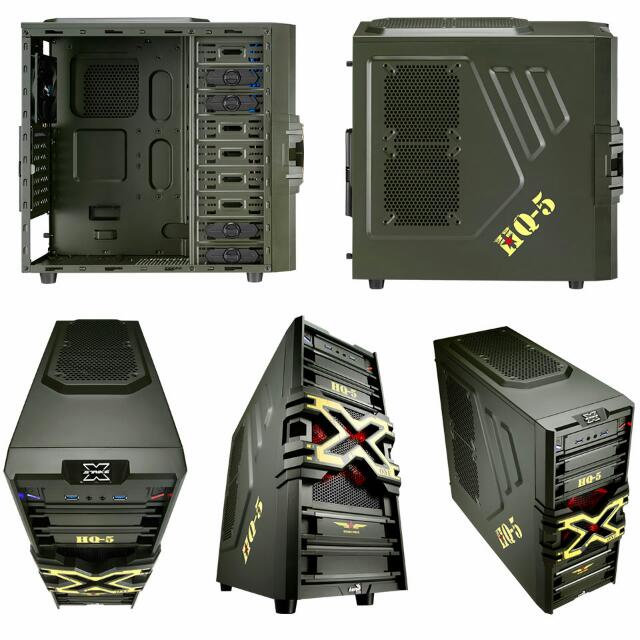 Aerocool Strike X One Army Edition Mid Tower Toys Games On Carousell
