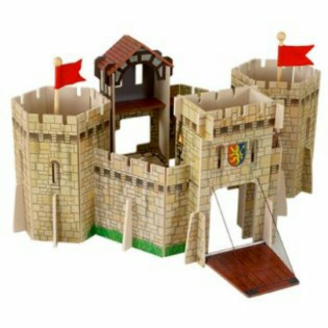 ELC Wooden Castle Hobbies Toys Toys Games on Carousell