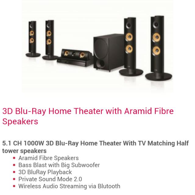 Lg bh6340h sale