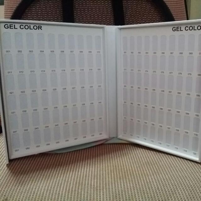 Nail Display / Nail Colour Chart / Professional Display, Health