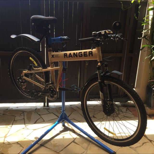 ranger x foldable mountain bike