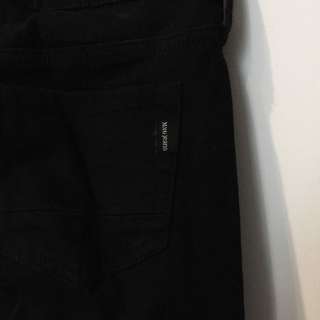 AUTHENTIC MANGO LOW WAIST BLACK JEANS