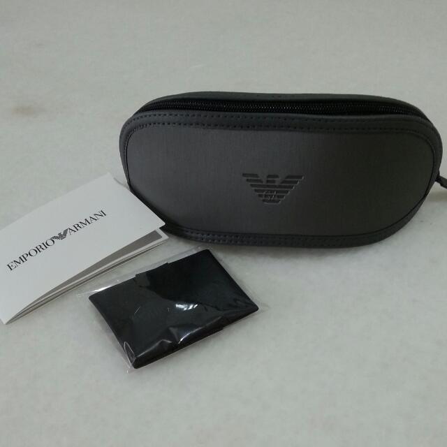 Emporio Armani Spectacle Case, Men's Fashion, Watches & Accessories,  Sunglasses & Eyewear on Carousell